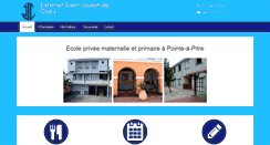 Desktop Screenshot of externat-sjc-pap.com